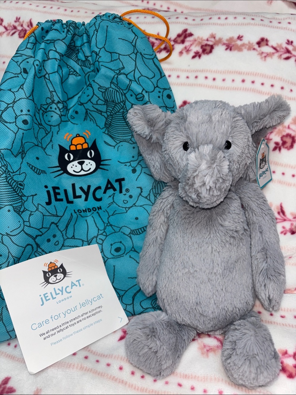 Discontinued jellycat elephant